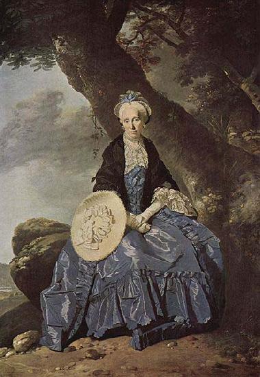 Johann Zoffany Portrait of Mrs. Oswald Germany oil painting art